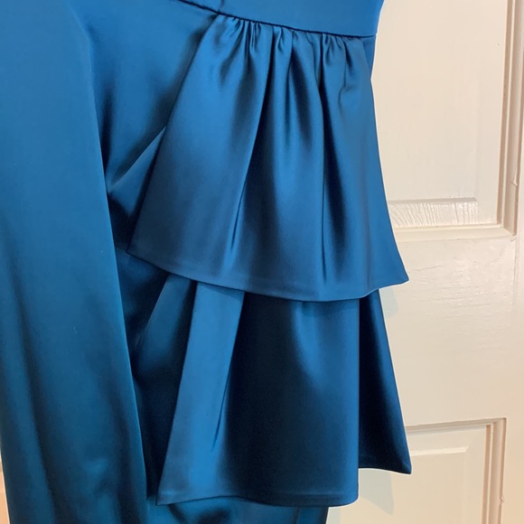 Maggy London, blue dress size 4P - Picture 12 of 16